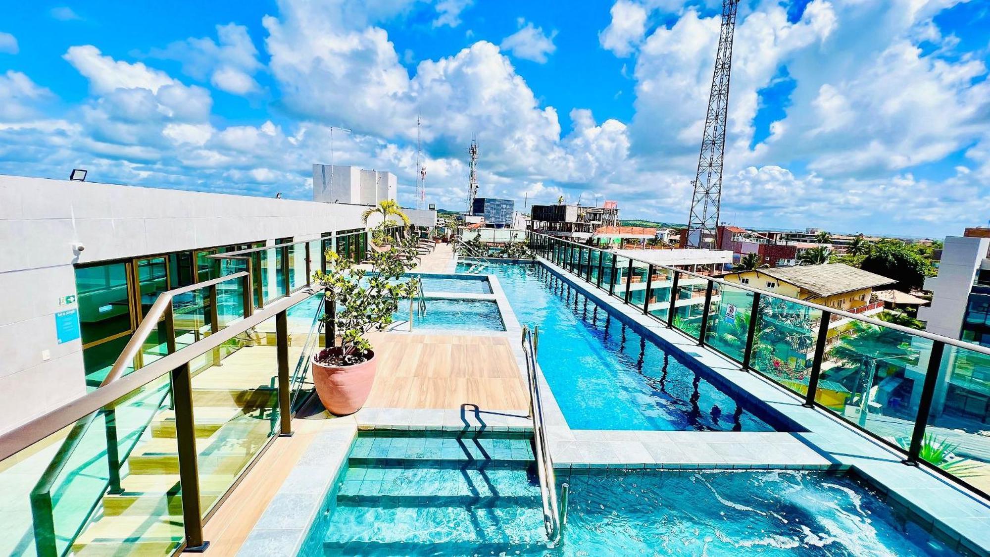 "Vivendo No Paraiso" - Flat C/Suite No Centro Pôrto das Galinhas 外观 照片